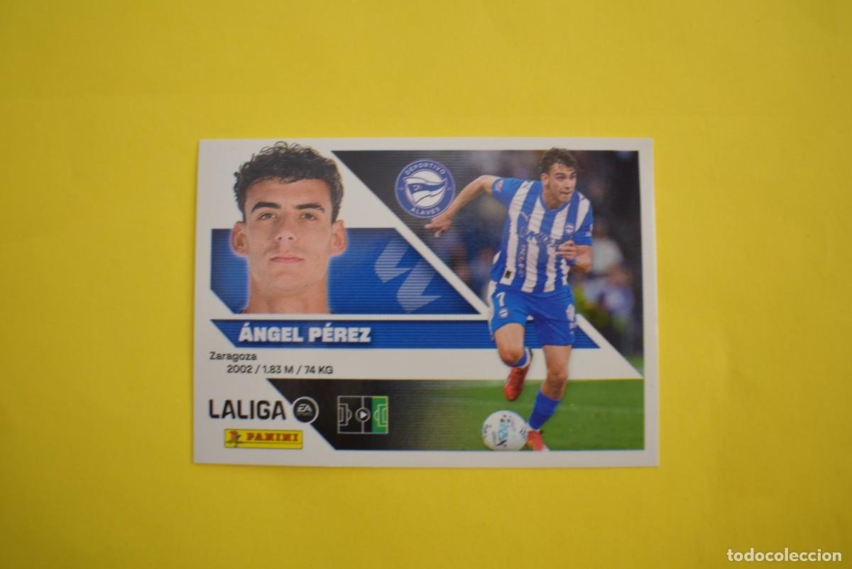 Cartes &agrave; collectionner de Football: Cromo Liga 2026 2027. 26 27. &Aacute;ngel P&eacute;rez. Alav&eacute;s. N. &ordm; 17. ESTE. Panini