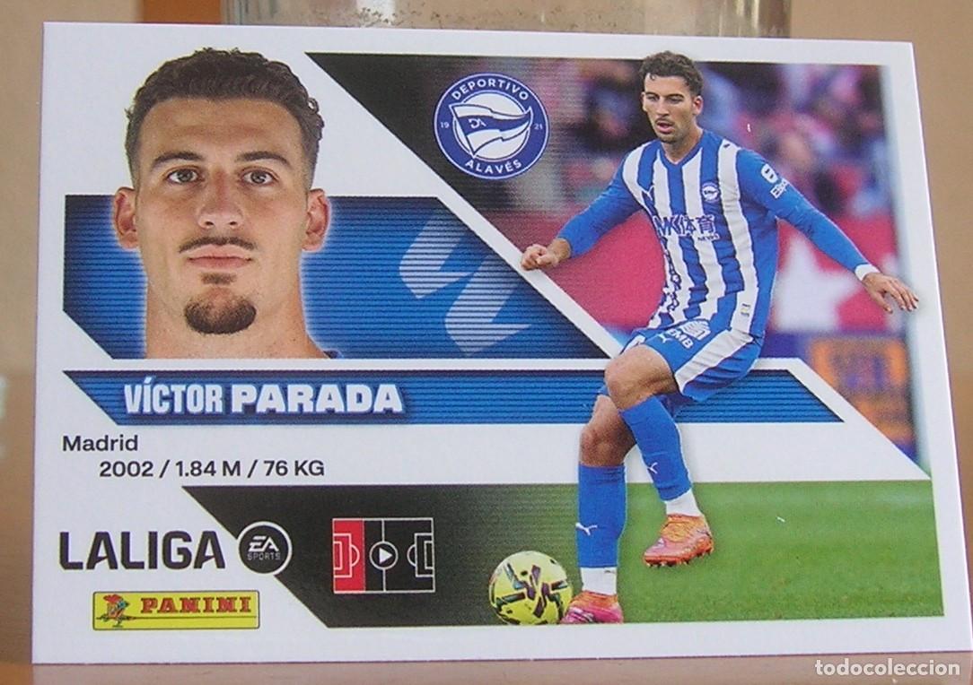 Football Stickers: EDICIONES ESTE 2026-2027 26 27 N&ordm; 8 PARADA (ALAVES) SIN PEGAR