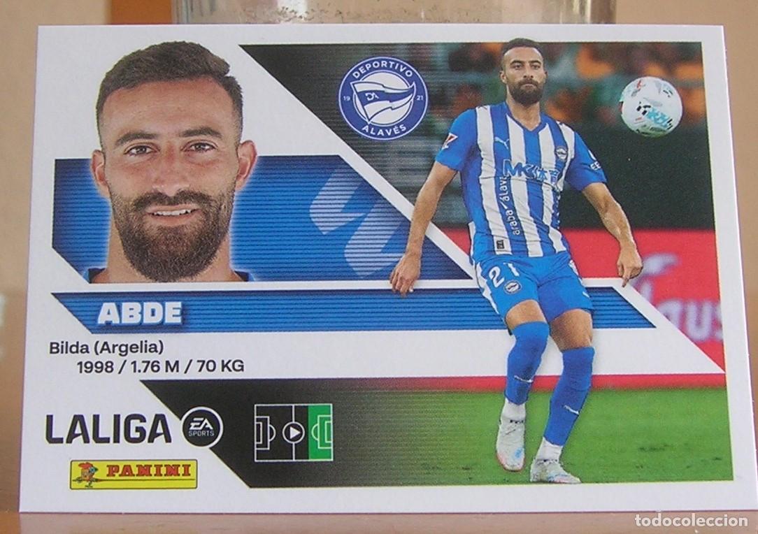 Cromos de f&uacute;tbol: EDICIONES ESTE 2026-2027 26 27 N&ordm; 18 A 18A ABDE (ALAVES) SIN PEGAR