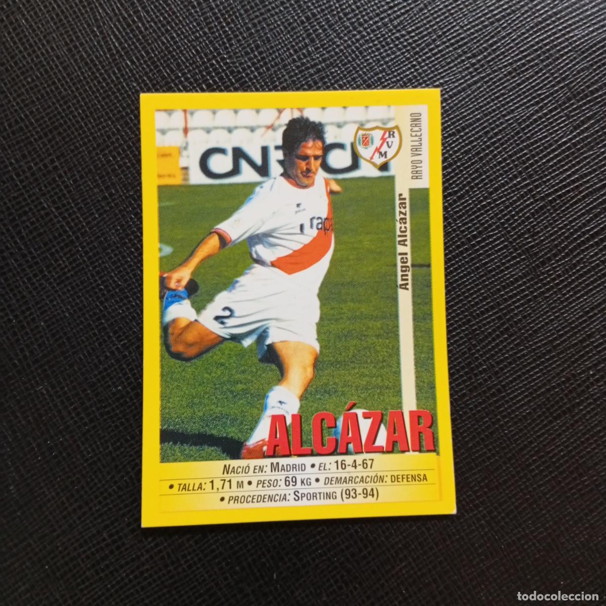 Football Stickers: 349 ALCAZAR RAYO VALLECANO PANINI 1999 2000 CROMO FUTBOL 99 00 - SIN PEGAR - A75 PG309