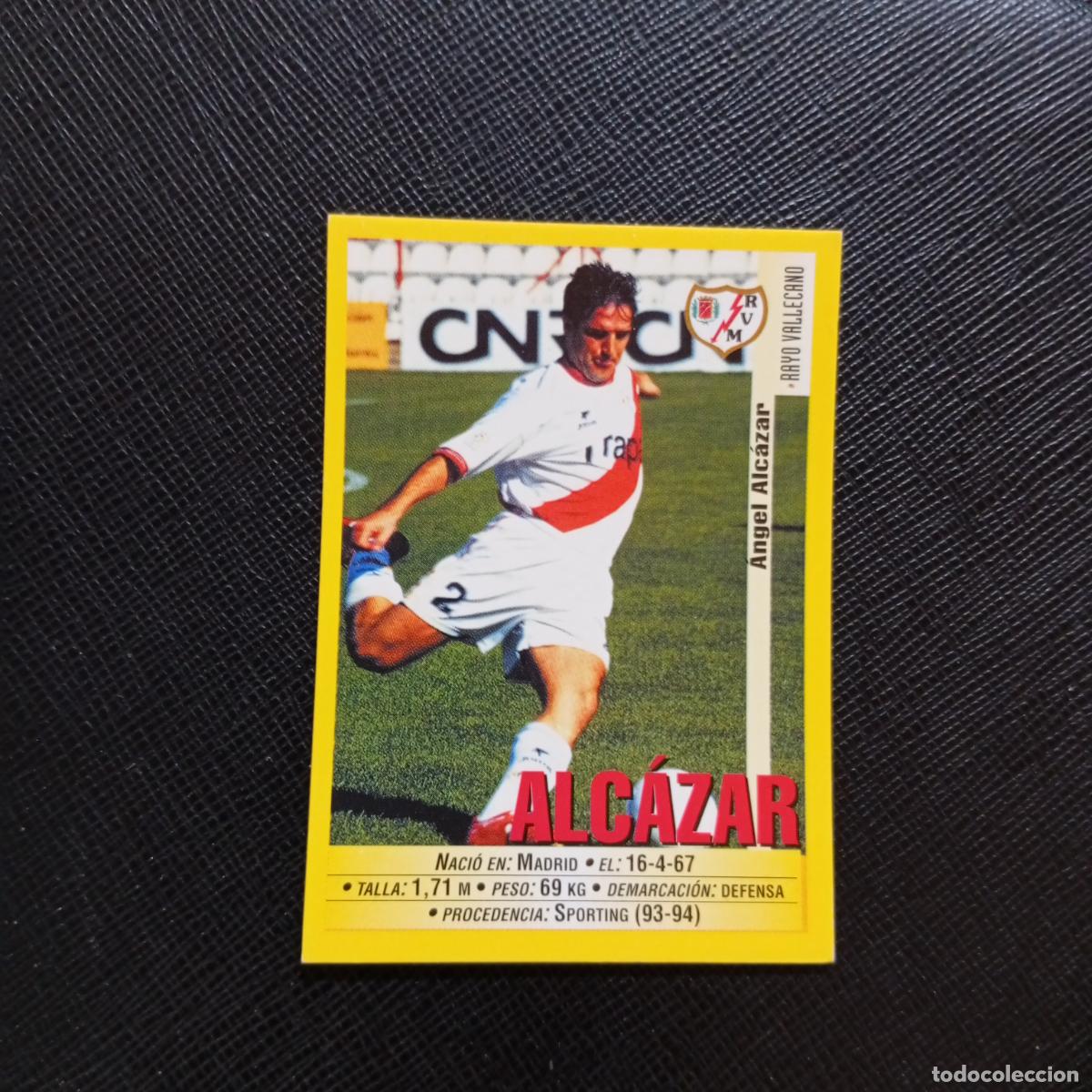 Football Stickers: 349 ALCAZAR RAYO VALLECANO PANINI 1999 2000 CROMO FUTBOL 99 00 - SIN PEGAR - A75 PG309 B