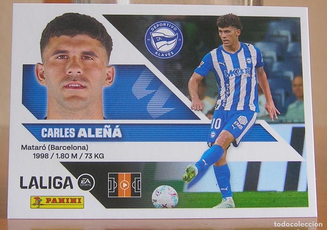 Football Stickers: EDICIONES ESTE 2026-2027 26 27 N&ordm; 14 ALE&Ntilde;A (ALAVES) SIN PEGAR