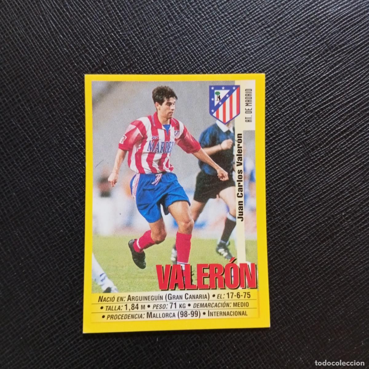 Cromos de f&uacute;tbol: 241 VALERON AT MADRID PANINI 1999 2000 CROMO FUTBOL 99 00 - SIN PEGAR - A75 PG318 B