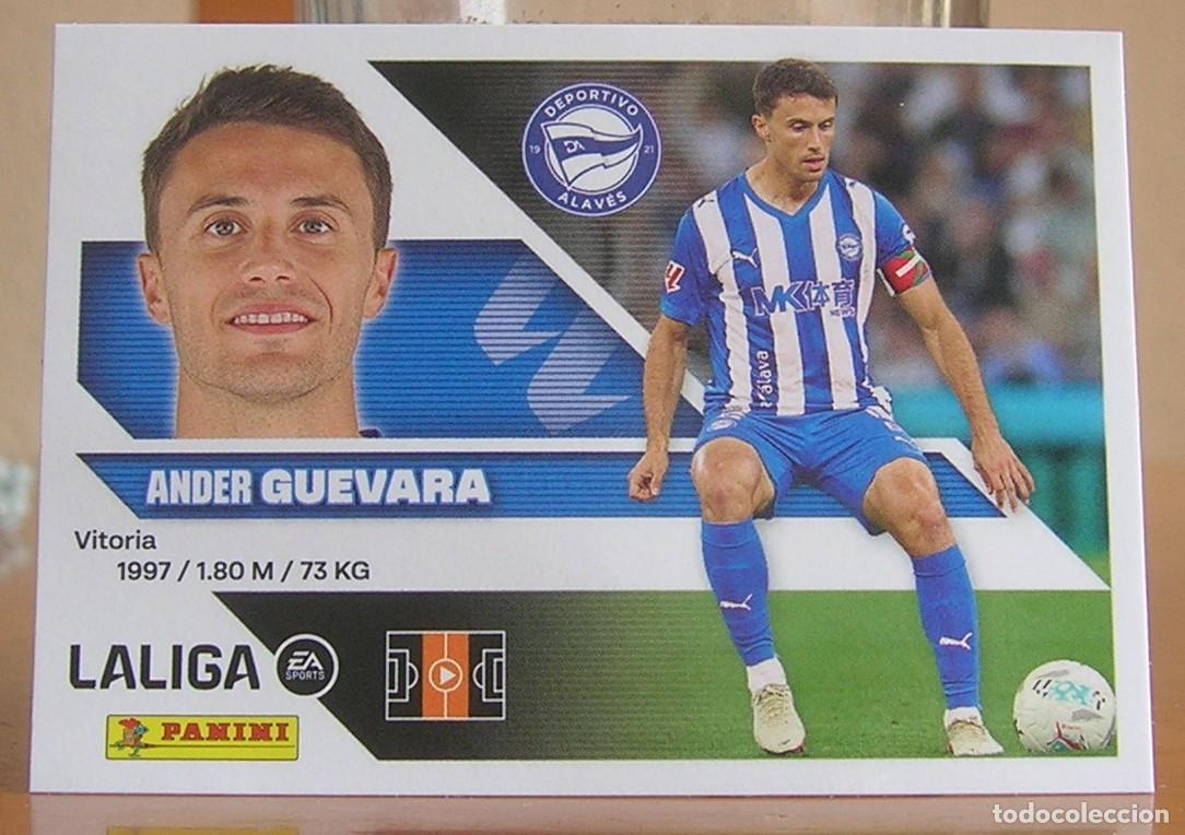 Cromos de f&uacute;tbol: EDICIONES ESTE 2026-2027 26 27 N&ordm; 13 GUEVARA (ALAVES) SIN PEGAR