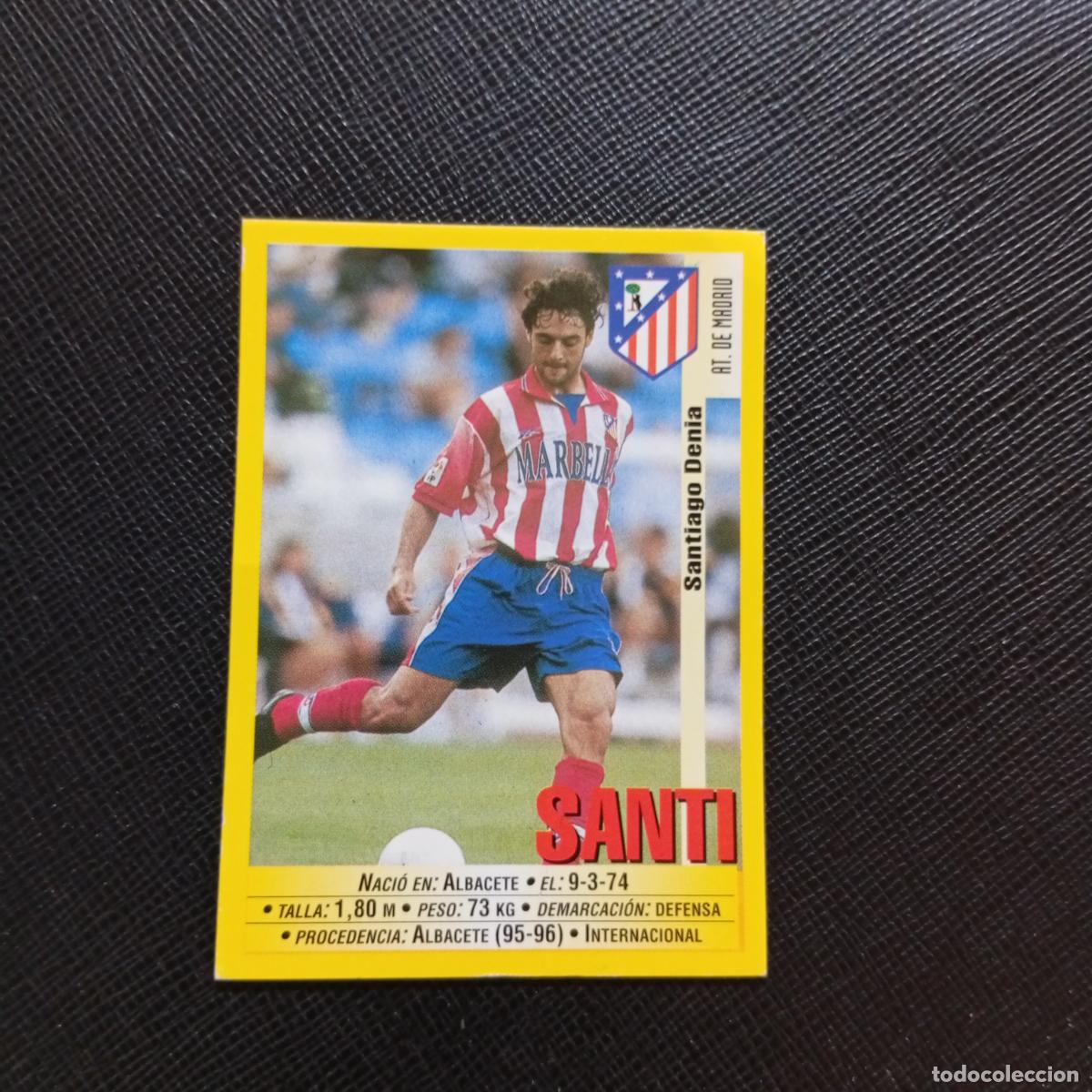 Cromos de f&uacute;tbol: 232 SANTI AT MADRID PANINI 1999 2000 CROMO FUTBOL 99 00 - SIN PEGAR - A75 PG336