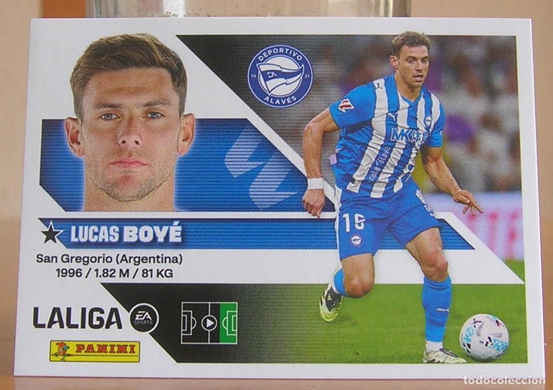 Cromos de f&uacute;tbol: EDICIONES ESTE 2026-2027 26 27 N&ordm; 20 BOYE (ALAVES) SIN PEGAR