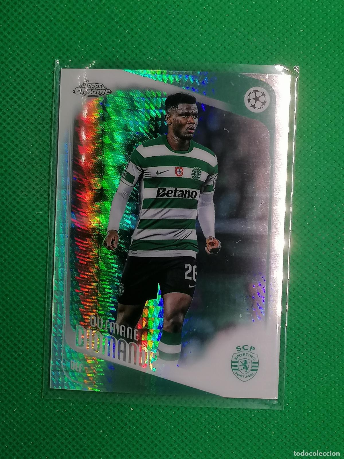 Cromos de f&uacute;tbol: 104 OUSMANE DIOMANDE SPORTING PORTUGAL PRISMA ⚽ TOPPS CHROME UCC 25 26 2025 2026 ⚽