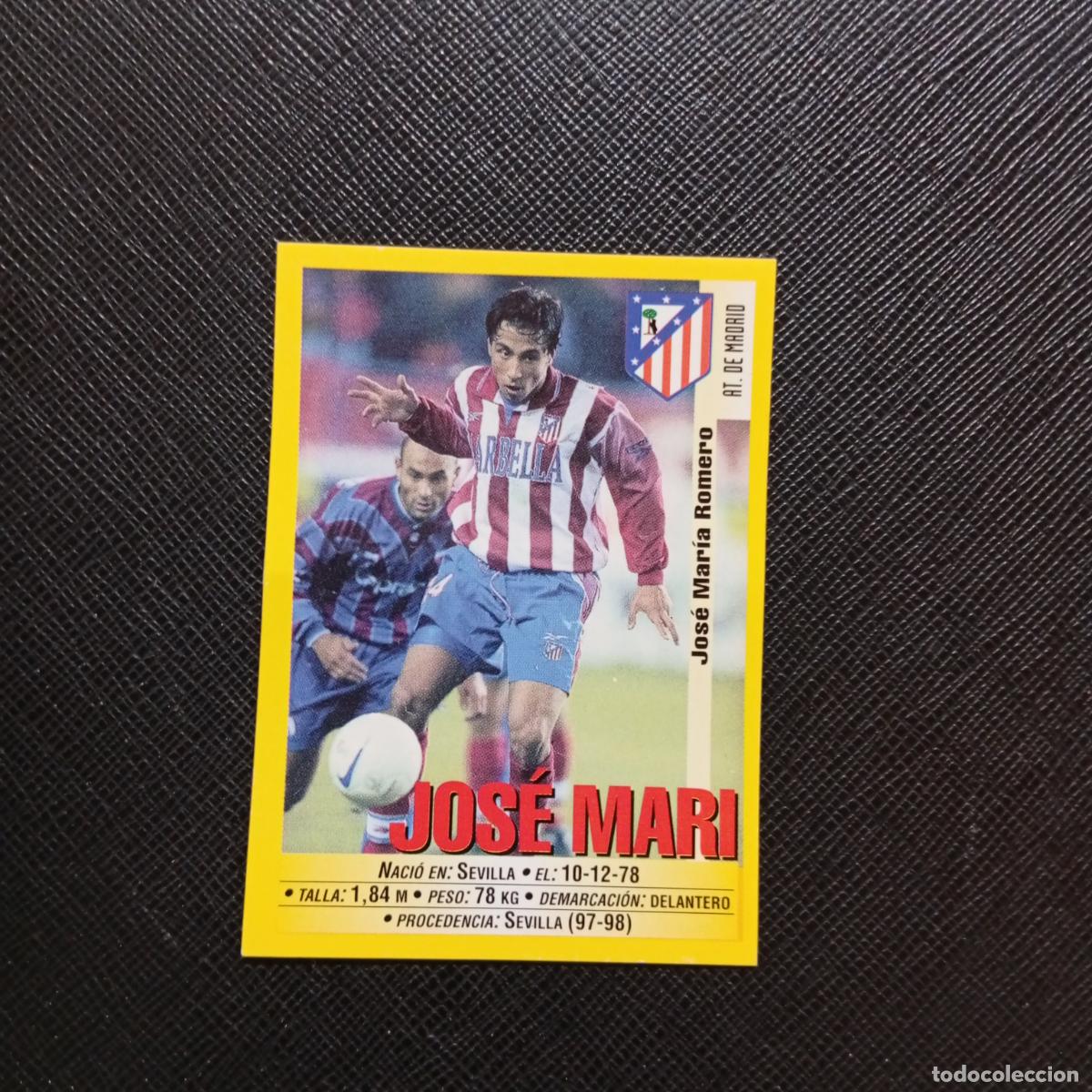 Cromos de f&uacute;tbol: 245 JOSE MARI AT MADRID PANINI 1999 2000 CROMO FUTBOL 99 00 - SIN PEGAR - A75 PG336