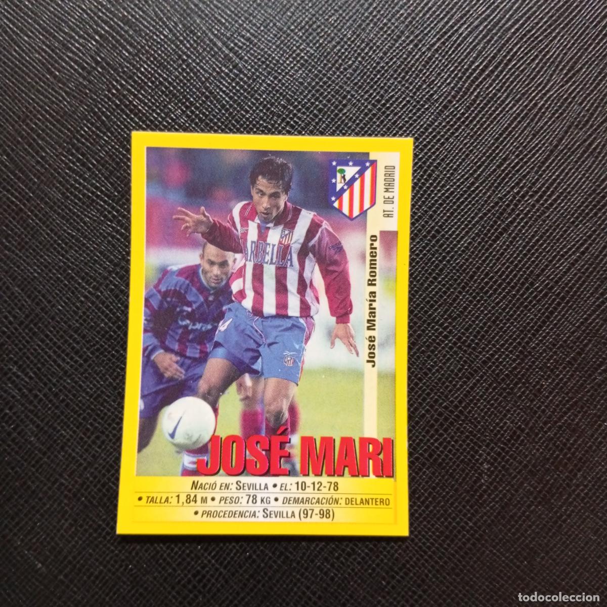 Cromos de f&uacute;tbol: 245 JOSE MARI AT MADRID PANINI 1999 2000 CROMO FUTBOL 99 00 - SIN PEGAR - A75 PG345