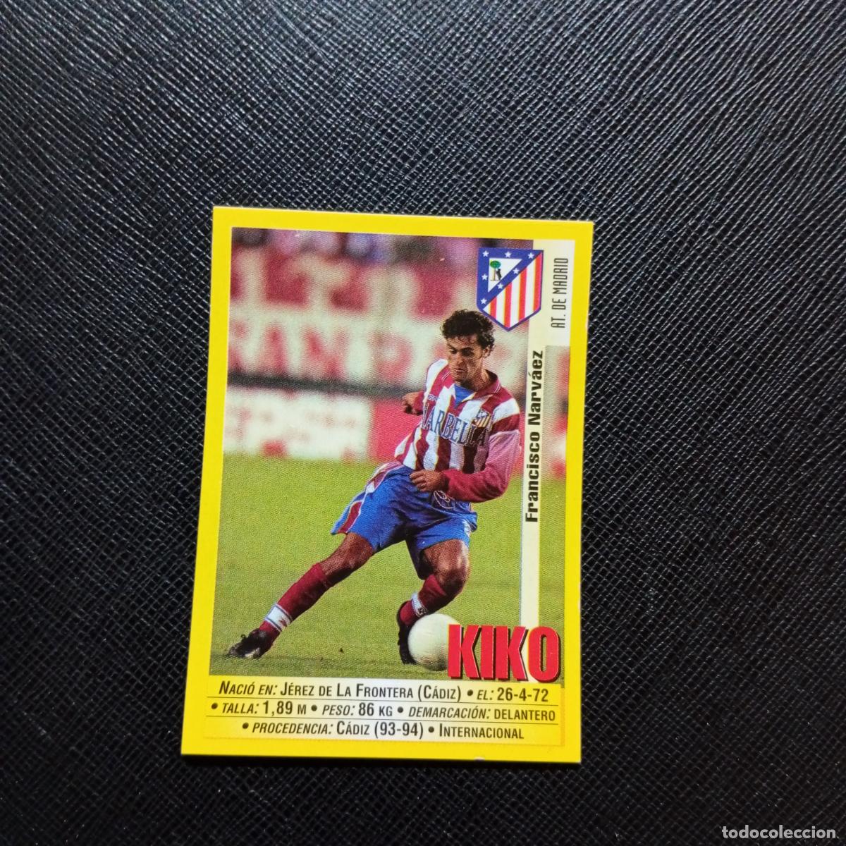 Cromos de f&uacute;tbol: 244 KIKO AT MADRID PANINI 1999 2000 CROMO FUTBOL 99 00 - SIN PEGAR - A75 PG354