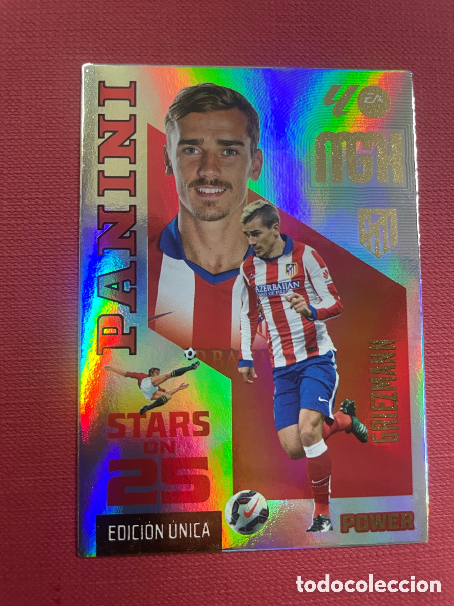 Cromos de f&uacute;tbol: Megacracks 2026/27 Griezman Stars On 25 444Power Edicion Unica