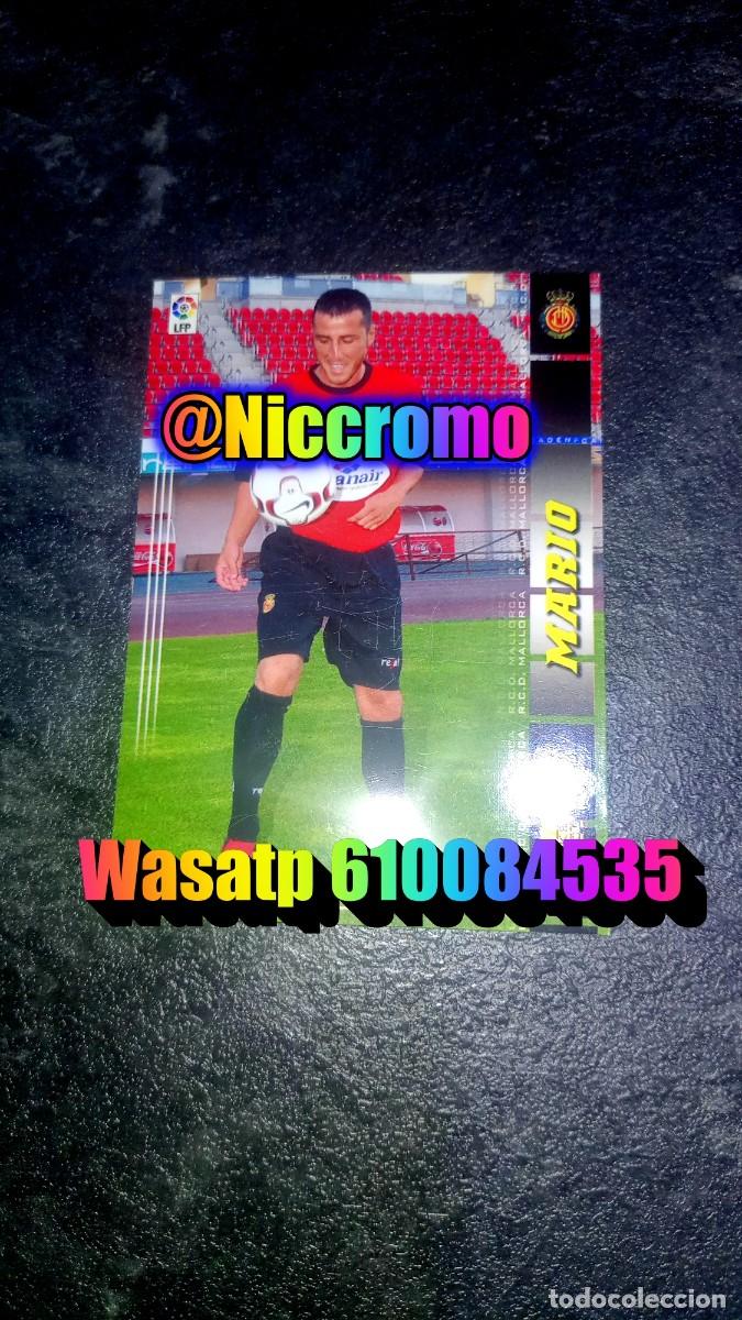Cromos de Futebol: mario mallorca 2004 corregido 206 megacracks 2004 2005 tarjeta 04 05 tarjeta niccromo