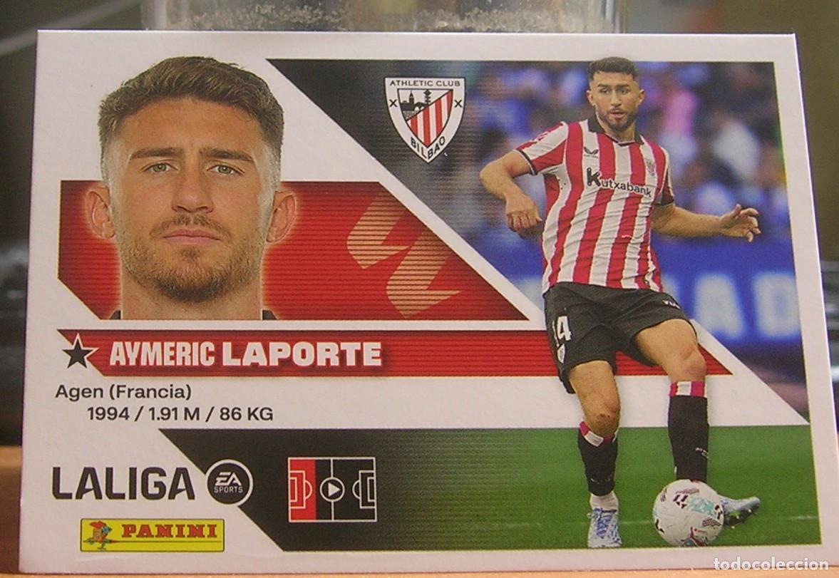 Cromos de f&uacute;tbol: EDICIONES ESTE 2026-2027 26 27 N&ordm; 8 LAPORTE (ATHLETIC CLUB) SIN PEGAR