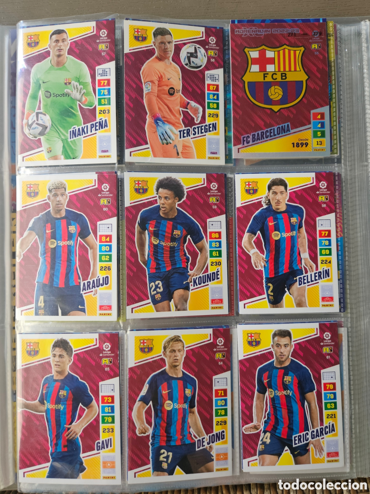 Football Stickers: Fc Barcelona varias temporadas