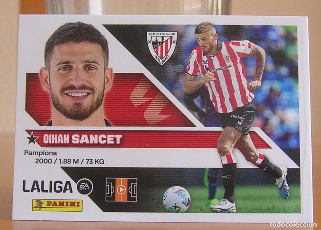 Cromos de f&uacute;tbol: EDICIONES ESTE 2026-2027 26 27 N&ordm; 14 SANCET (ATHLETIC CLUB) SIN PEGAR