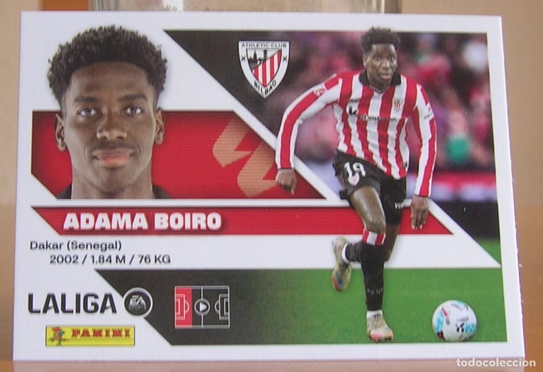 Cromos de f&uacute;tbol: EDICIONES ESTE 2026-2027 26 27 N&ordm; 9 B 9B ADAMA BOIRO (ATHLETIC CLUB) SIN PEGAR