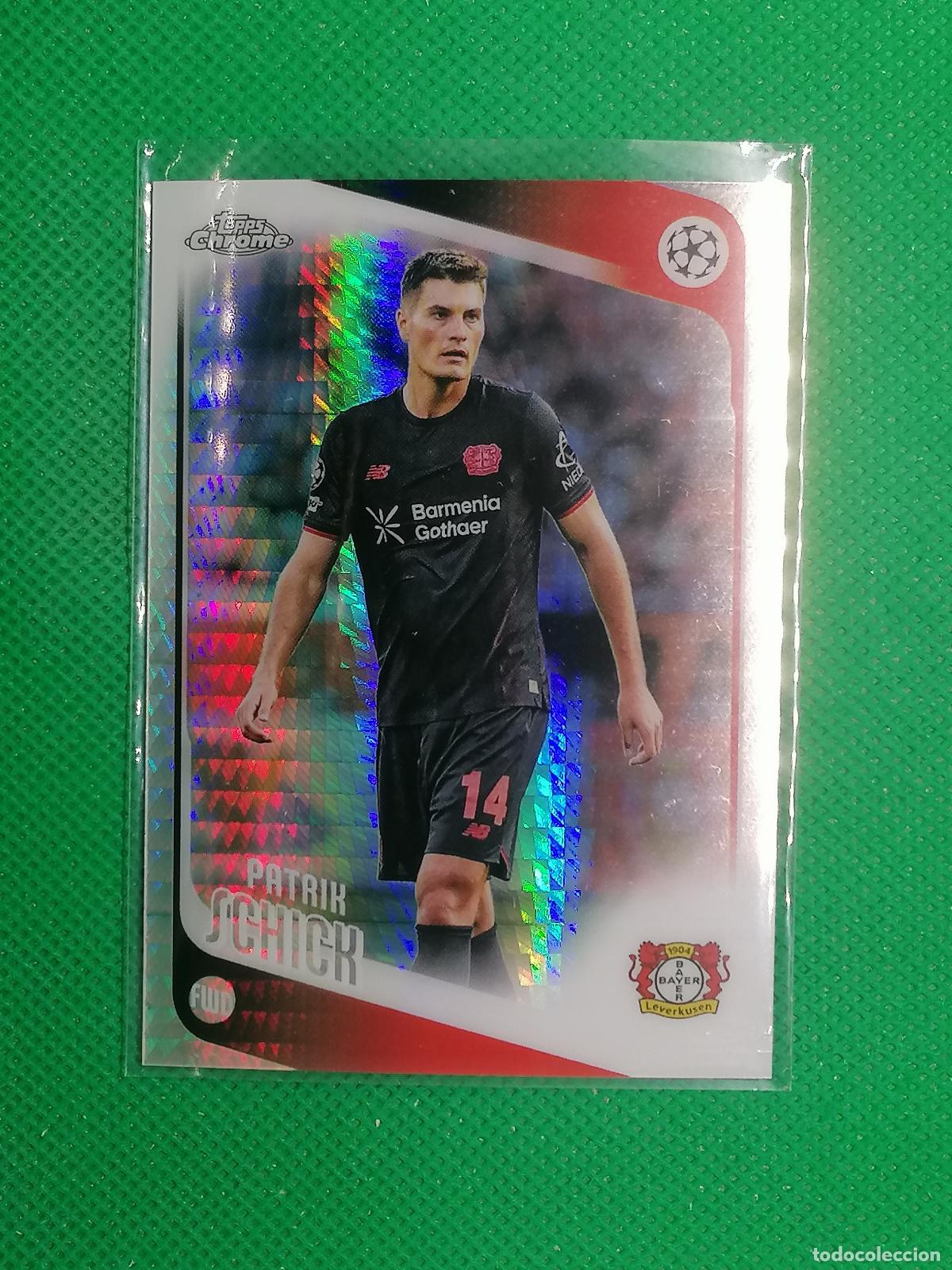 Cromos de f&uacute;tbol: 153 PATRIK SCHICK BAYER LEVERKUSEN PRISMA ⚽ TOPPS CHROME UCC 25 26 2025 2026 ⚽