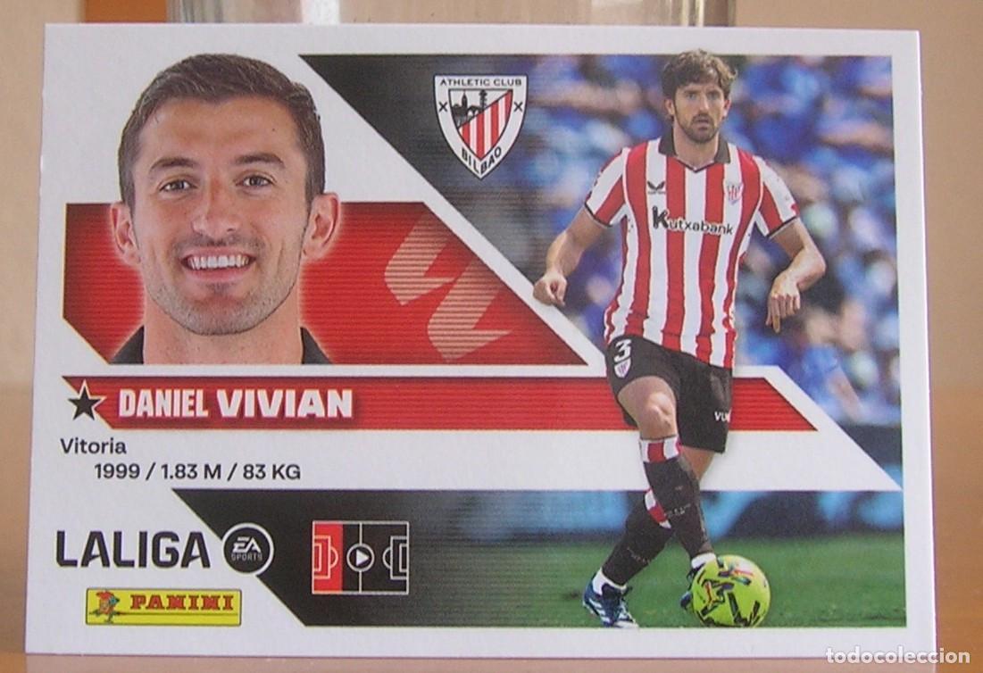 Cromos de f&uacute;tbol: EDICIONES ESTE 2026-2027 26 27 N&ordm; 7 VIVIAN (ATHLETIC CLUB) SIN PEGAR