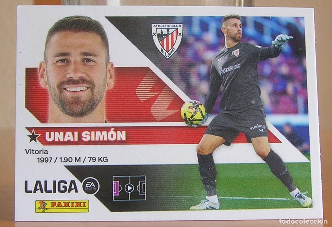 Cromos de f&uacute;tbol: EDICIONES ESTE 2026-2027 26 27 N&ordm; 3 UNAI SIMON (ATHLETIC CLUB) SIN PEGAR