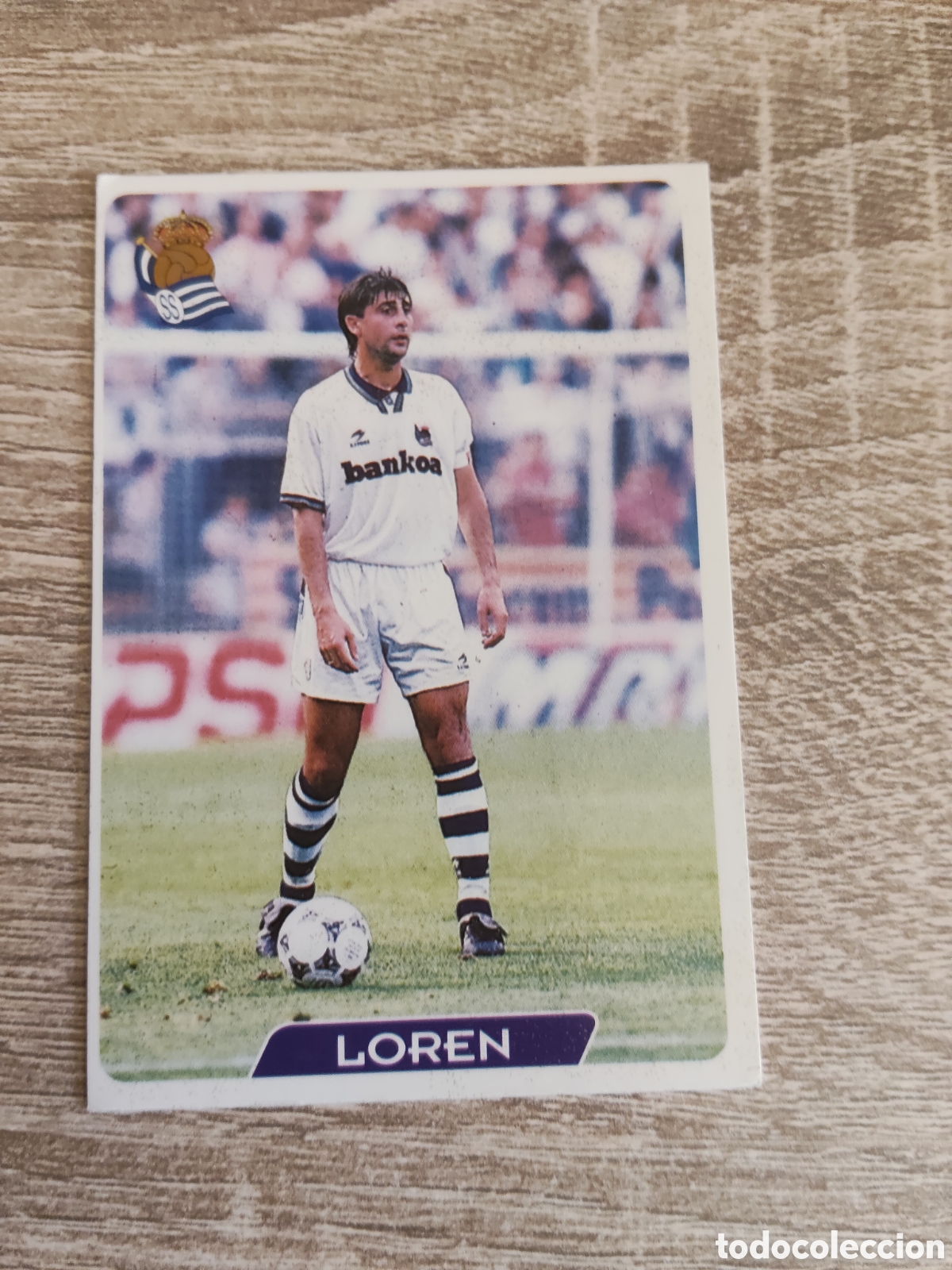 Cromos de f&uacute;tbol: Mundicromo las fichas de la liga 1995 1996 95 96 177 Loren Real Sociedad