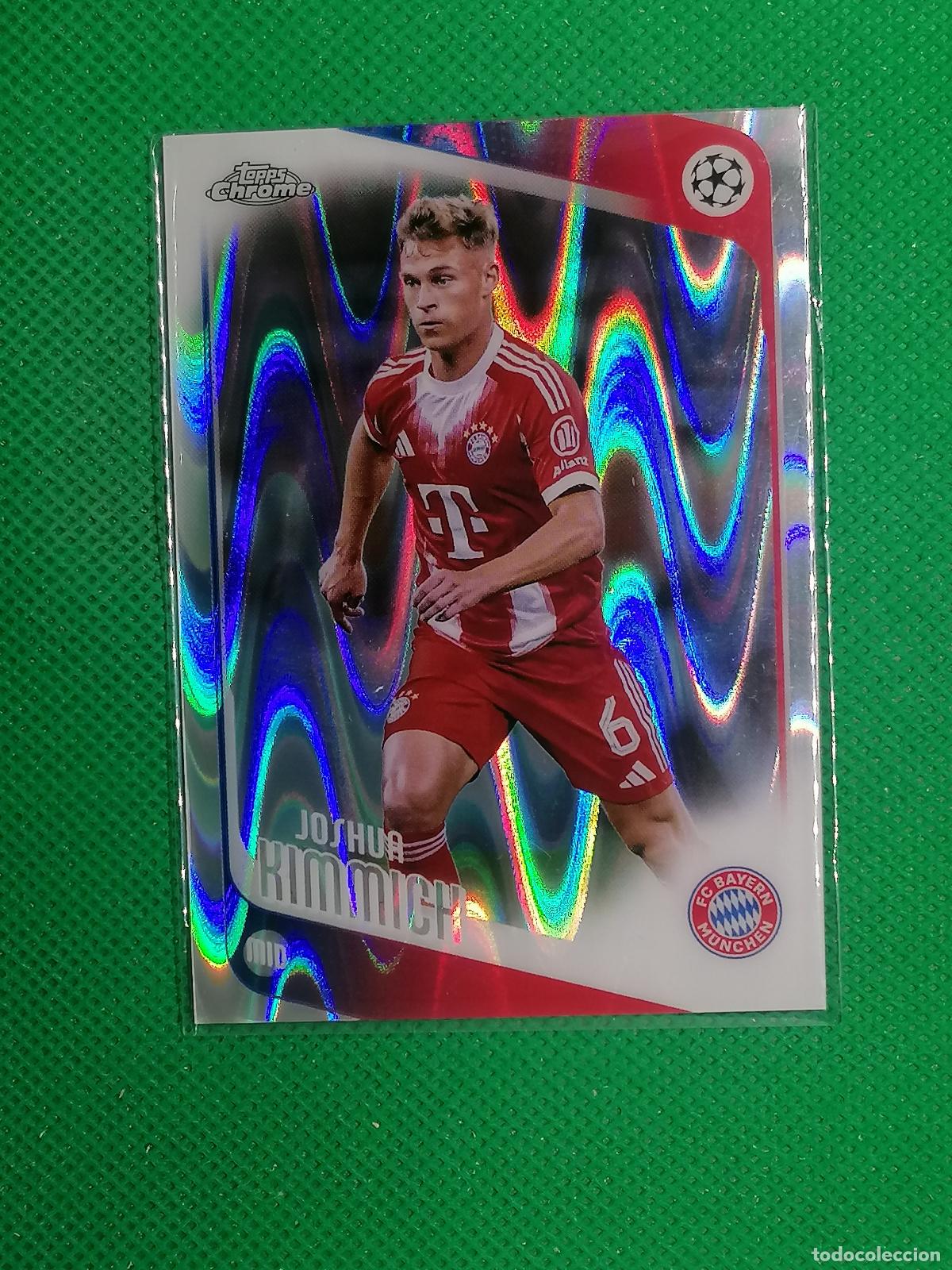 Cromos de Futebol: 55 JOSHUA KIMMICK BAYERN MUNCHEN RAYWAVE ⚽ TOPPS CHROME UCC 25 26 2025 2026 ⚽