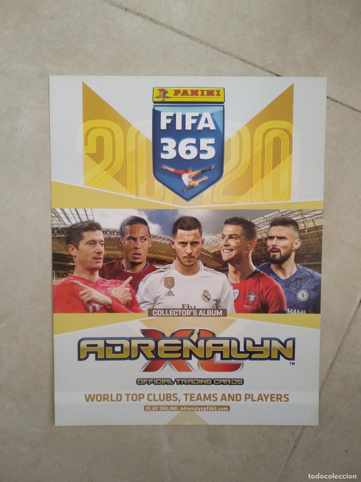 Cromos de Futebol: PORTADA CROMO FUTBOL PANINI ADRENALYN FIFA 365 2020 CRISTIANO RONALDO LEWANDOWSKI VAN DIJK HAZARD