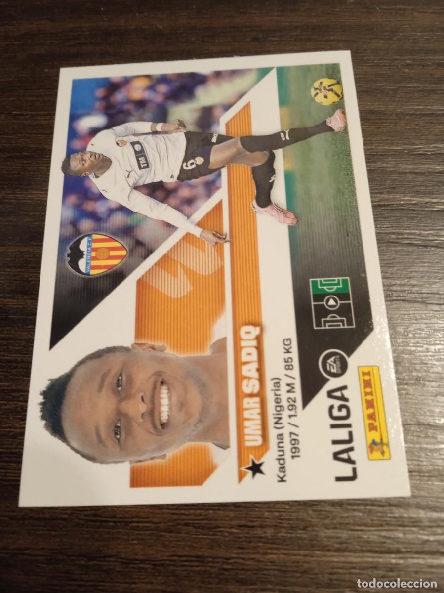 Cromos de Futebol: Cromo Panini Liga Este 2026/2027 26/27 Valencia Umar Sadiq 20A