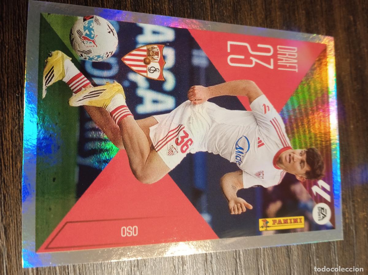 Cromos de f&uacute;tbol: Cromo Panini Liga Este 2026/2027 26/27 DRAFT 23 Sevilla Oso 17