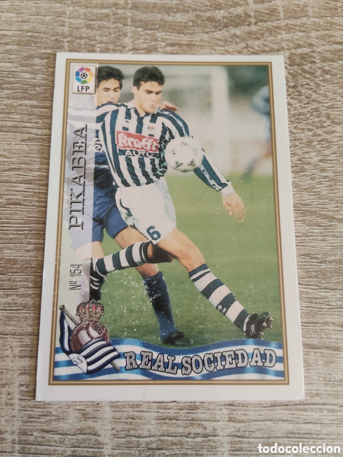 Cromos de f&uacute;tbol: Mundicromo las fichas de la liga 1997 1998 97 98 154 Pikabea Real Sociedad