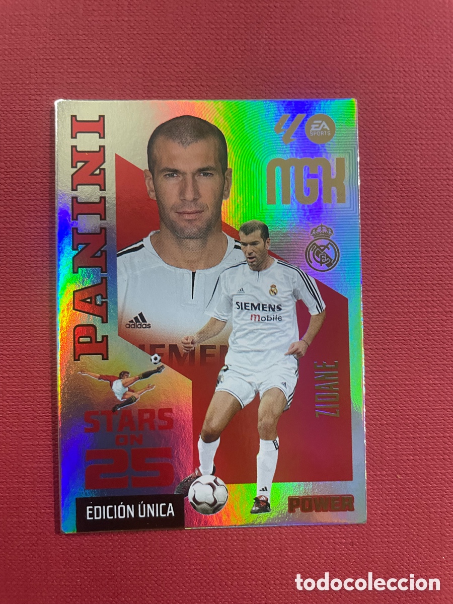 Cromos de f&uacute;tbol: Megacracks 2026/27 Zidane Power 430 Stars on 25 Edicion Especualb