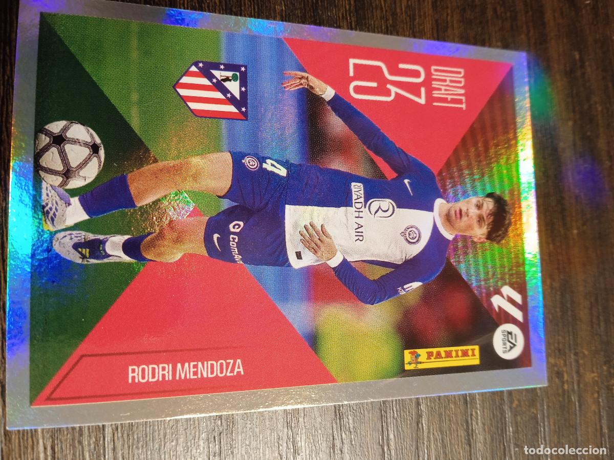 Cromos de f&uacute;tbol: Cromo Panini Liga Este 2026/2027 26/27 DRAFT 23 Atlecio Madrid Rodri Mendoza 21