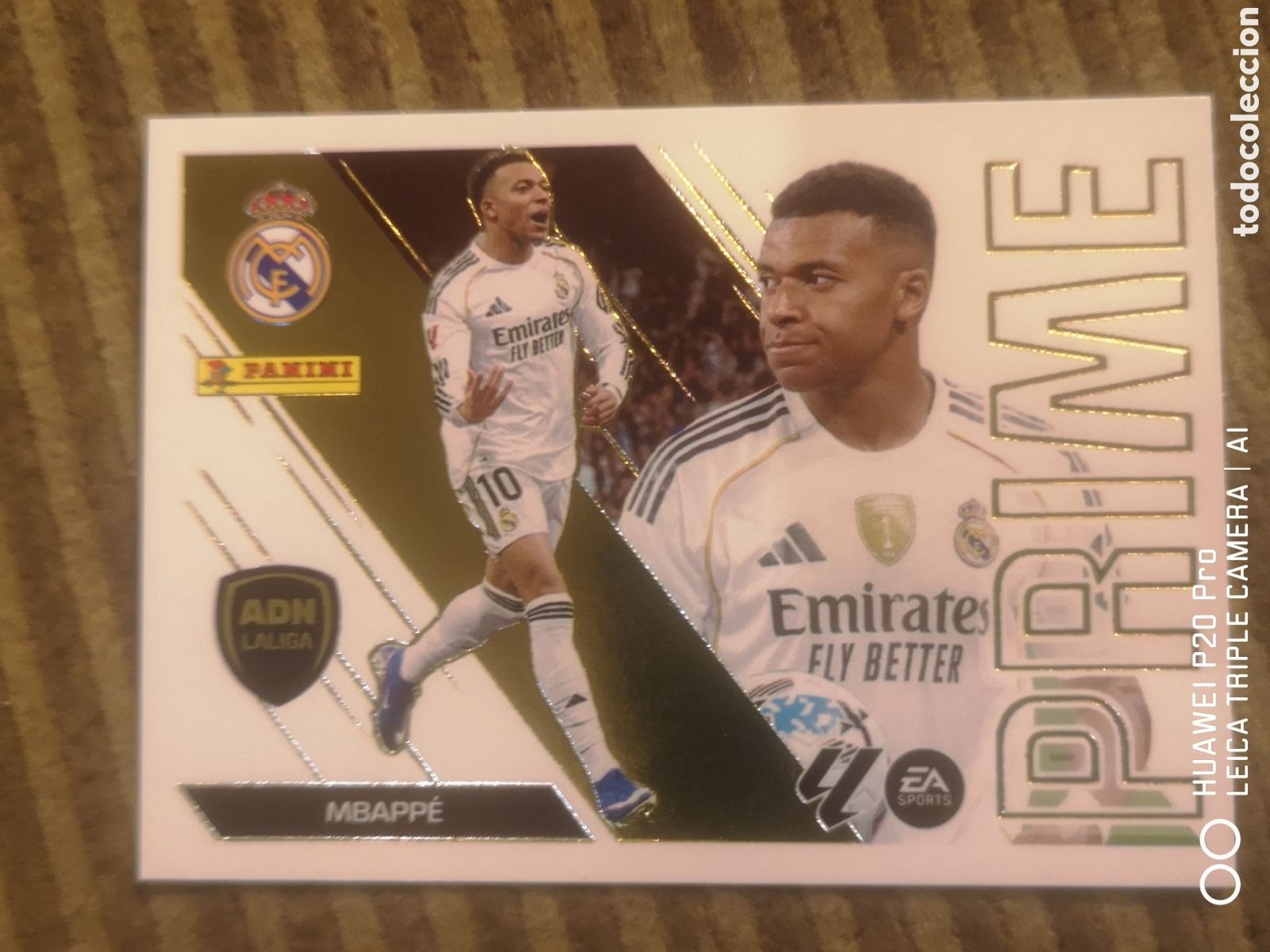 Football Stickers: LIGA ESTE 2026 2027 26 27 MBAPPE REAL MADRID ADN PRIME 8