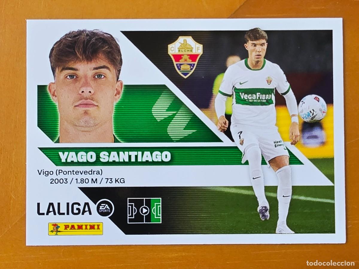 Fu&szlig;ball-Sticker: 20 Yago Santiago, Elche CF, Panini Ediciones Liga Este 2026 2027 26 27 sin pegar