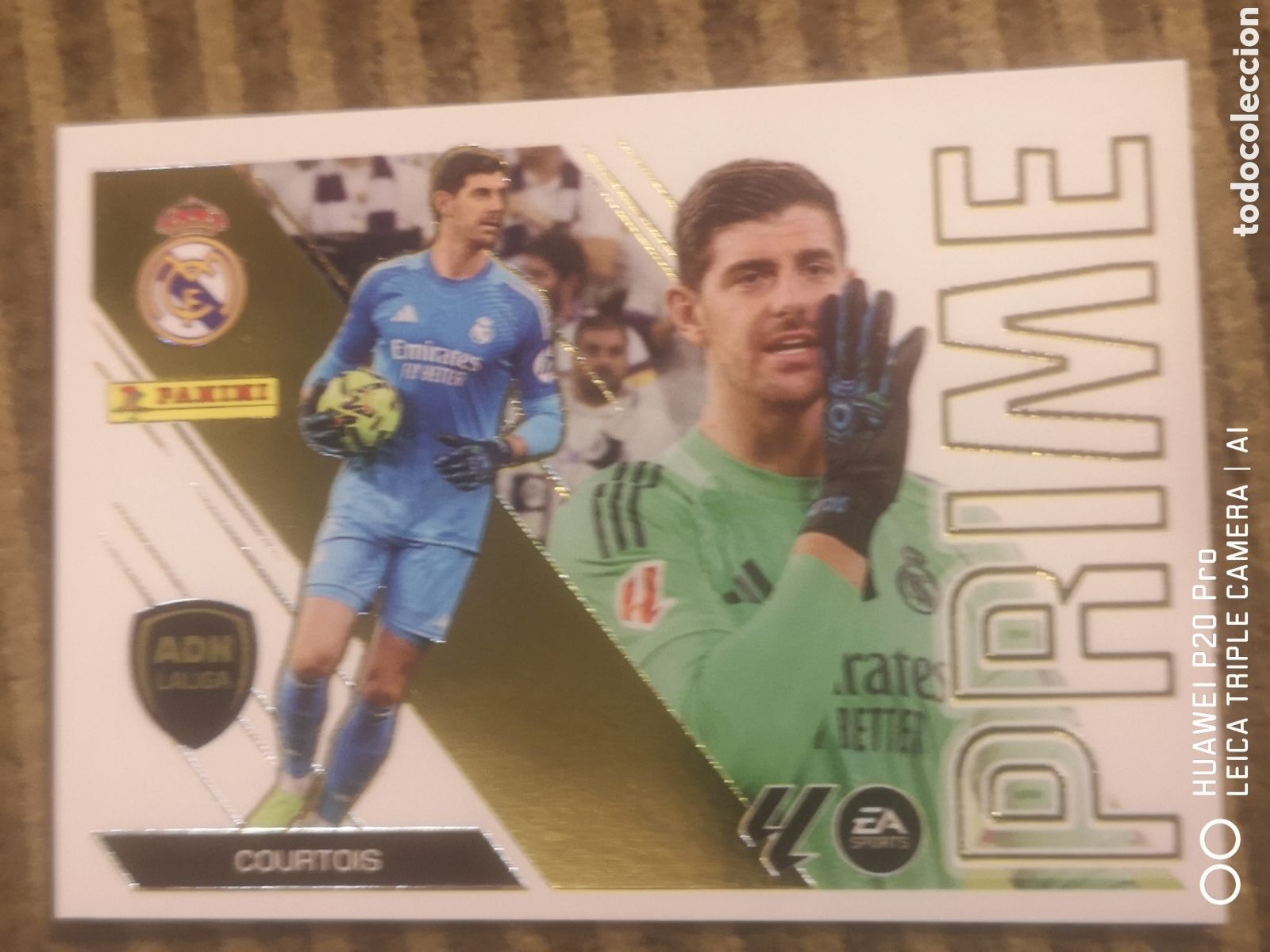 Cromos de f&uacute;tbol: LIGA ESTE 2026 2027 26 27 COURTOIS ADN PRIME 3 REAL MADRID