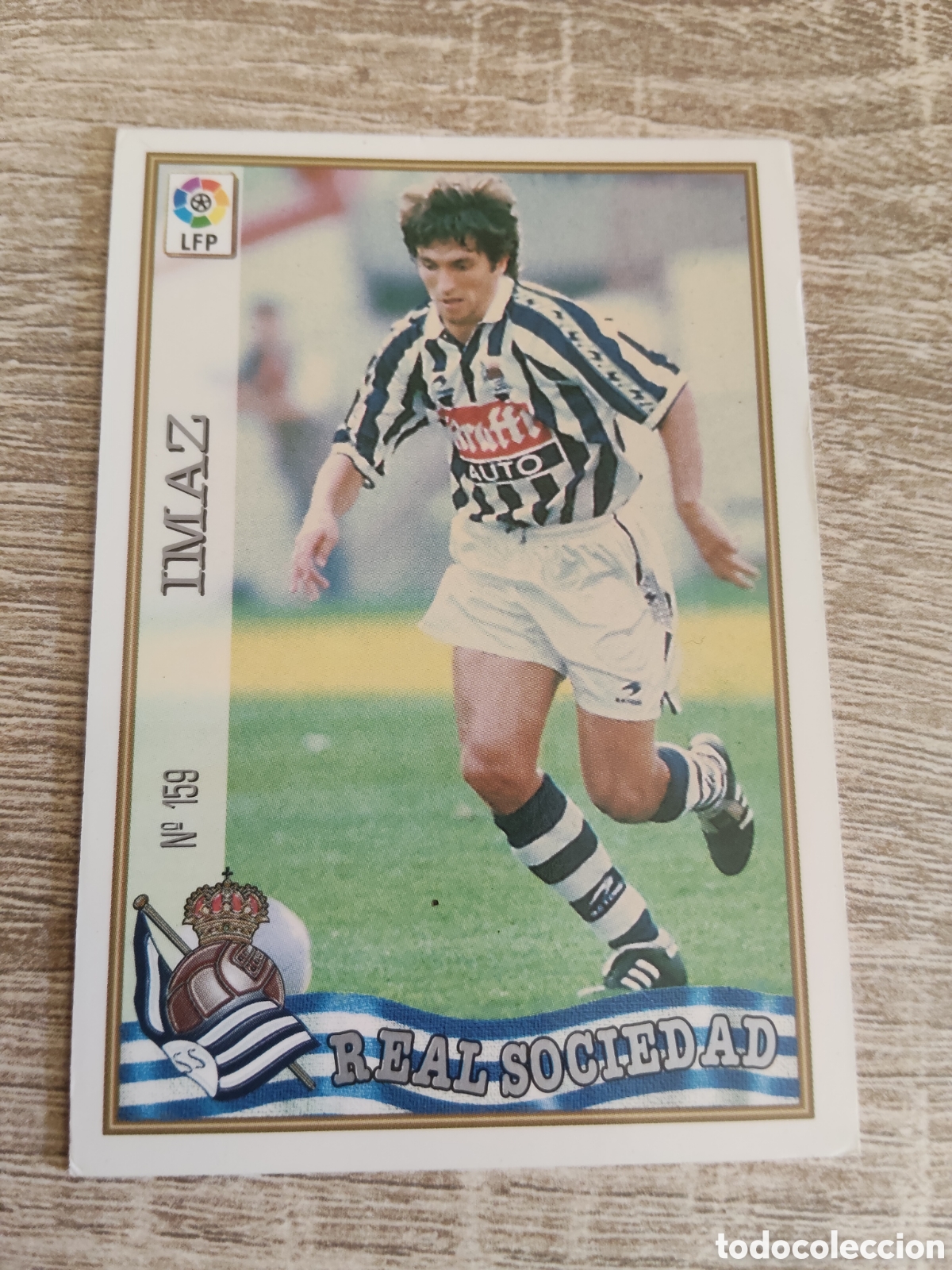 Cromos de f&uacute;tbol: Mundicromo las fichas de la liga 1997 1998 97 98 159 Imaz Real Sociedad