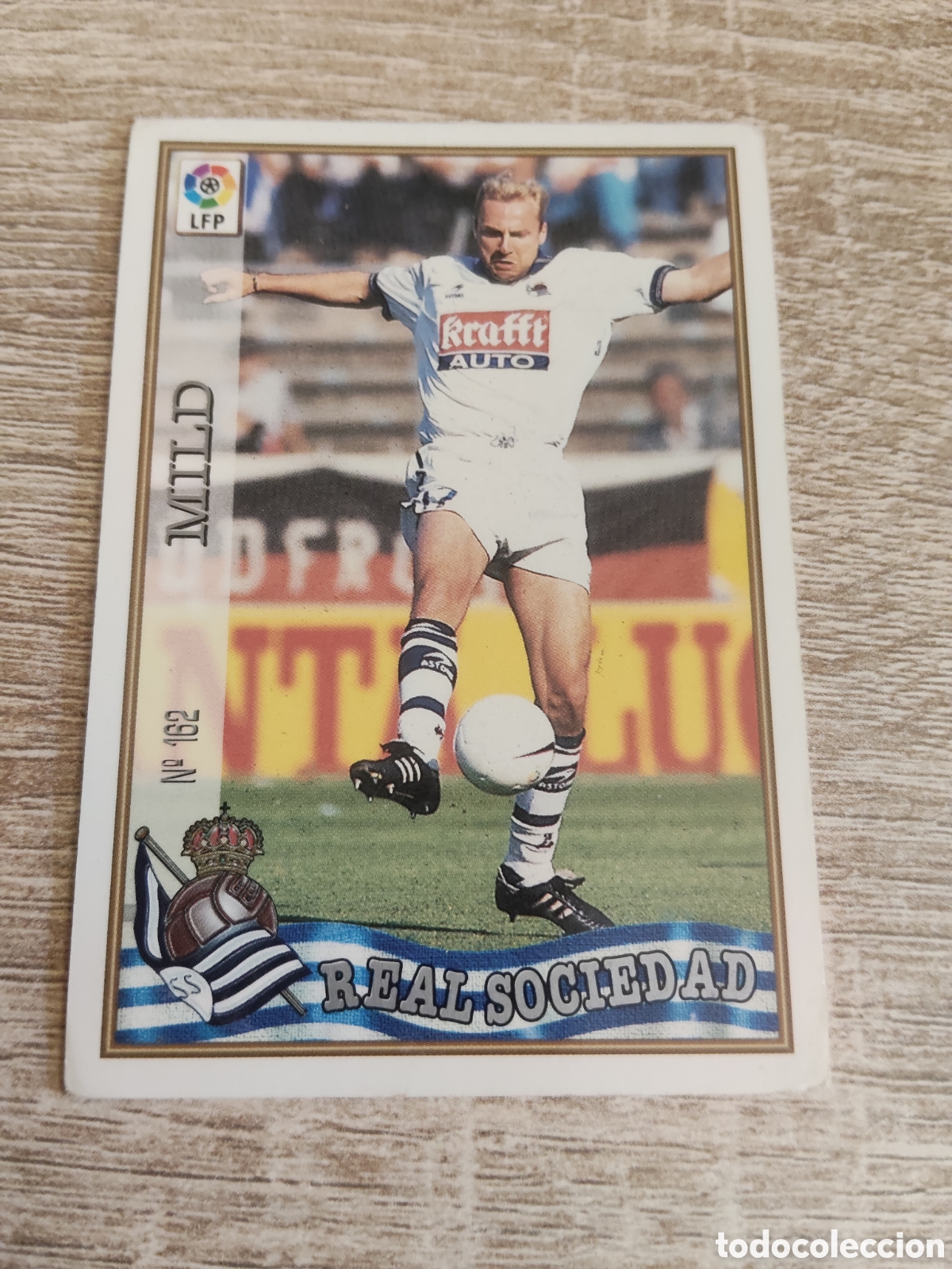 Cromos de f&uacute;tbol: Mundicromo las fichas de la liga 1997 1998 97 98 162 Mild Real Sociedad