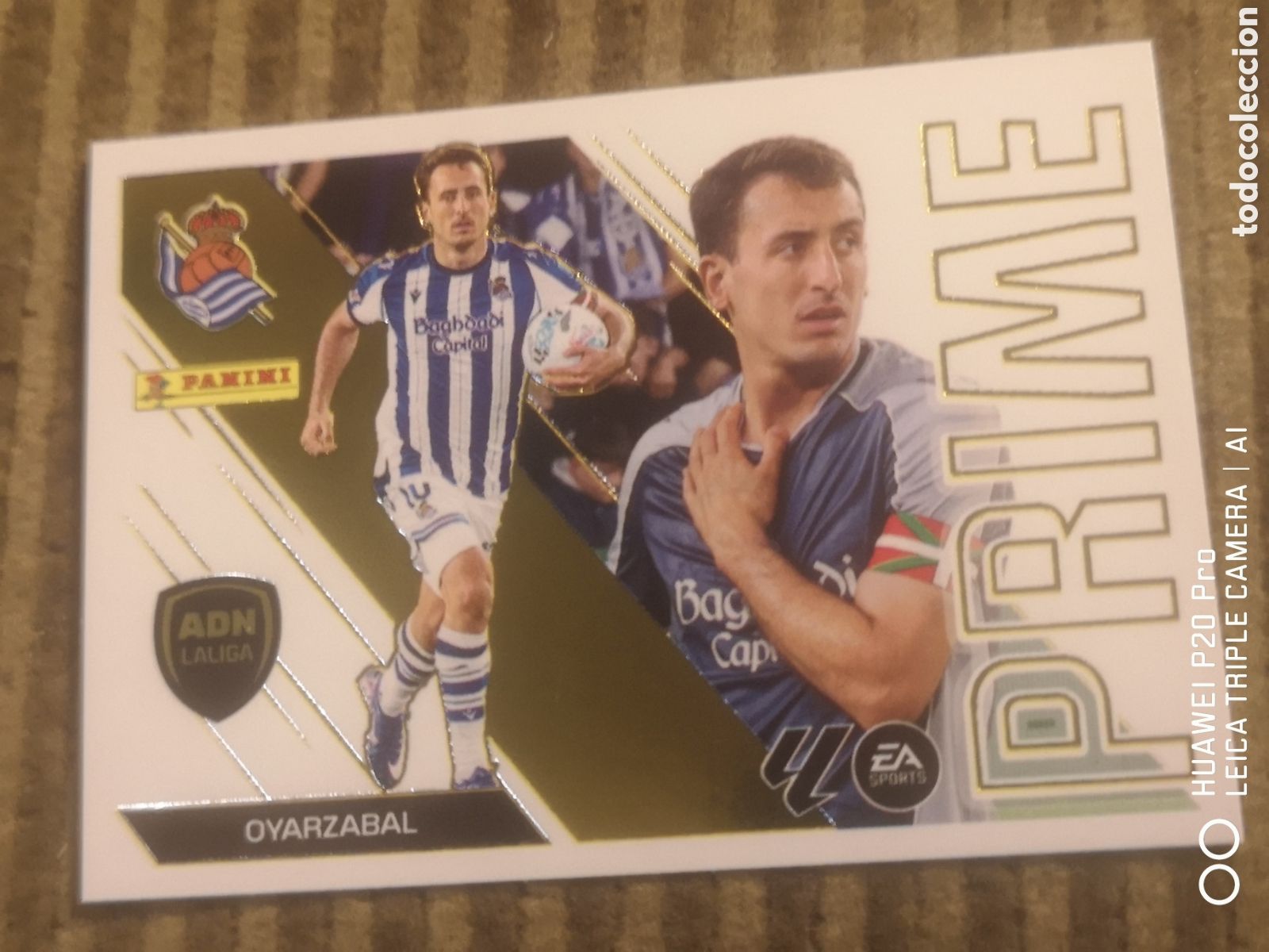 Cromos de f&uacute;tbol: LIGA ESTE 2026 2027 26 27 OYARZABAL ADN PRIME 11 REAL SOCIEDAD