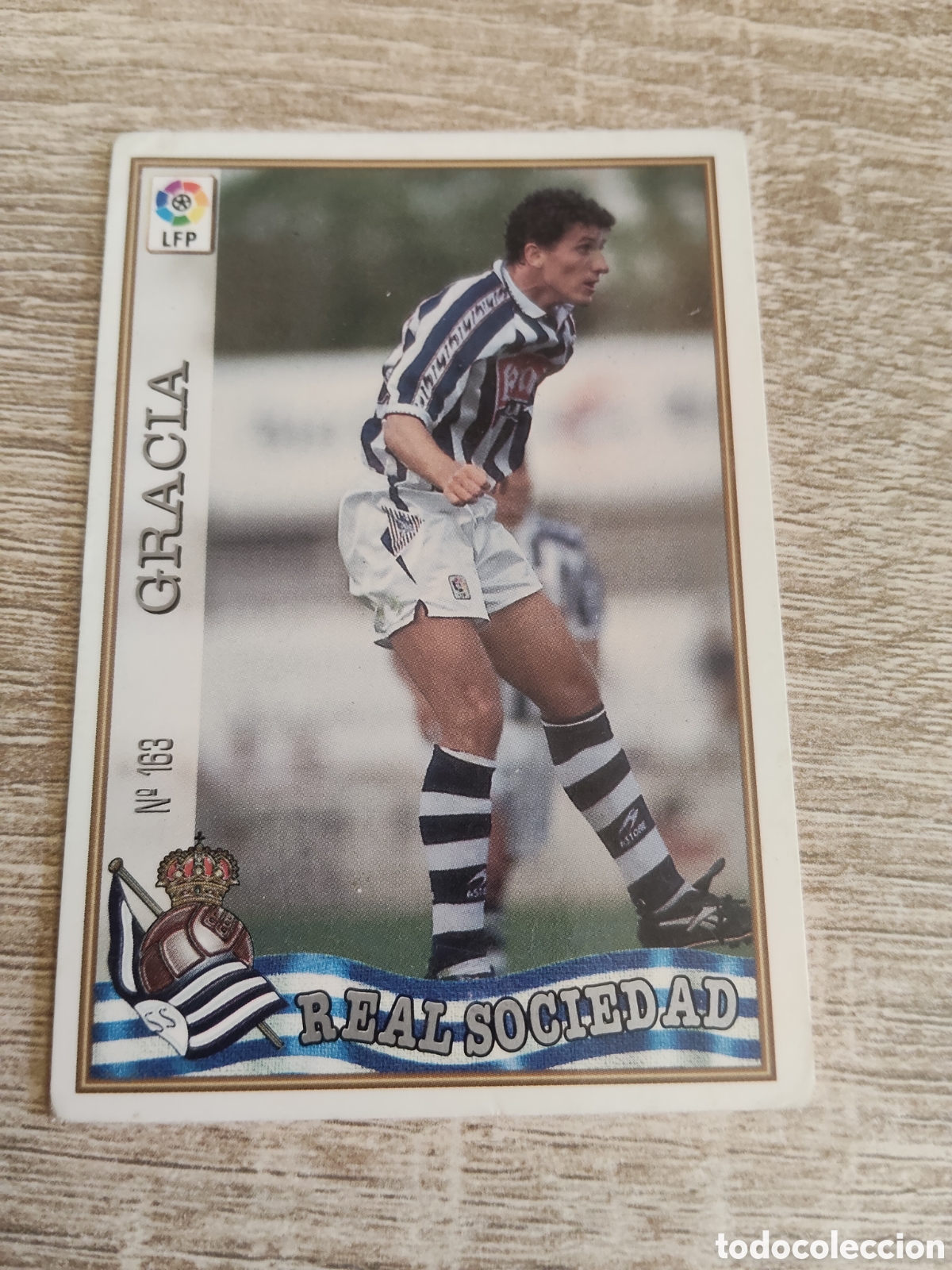 Cromos de f&uacute;tbol: Mundicromo las fichas de la liga 1997 1998 97 98 163 Gracia Real Sociedad