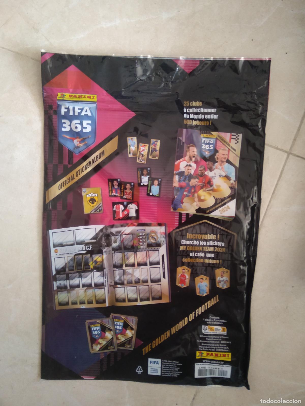 Cromos de f&uacute;tbol: BOLSA SOBRE VACIO GRANDE PARA ALBUM CROMO FUTBOL PANINI ADRENALYN FIFA 365 2024