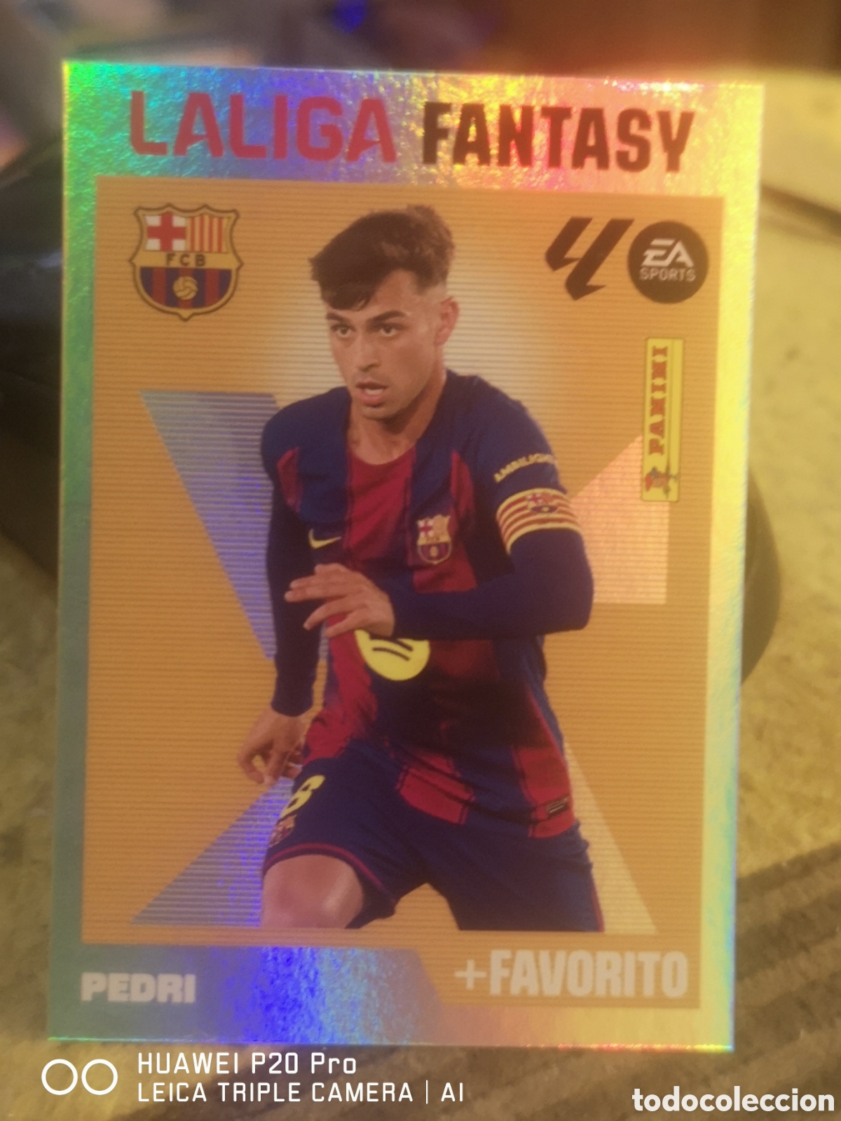 Cromos de f&uacute;tbol: LIGA ESTE 2026 2027 26 27 LALIGA FANTASY PEDRI 7 FAVORITO BARCELONA