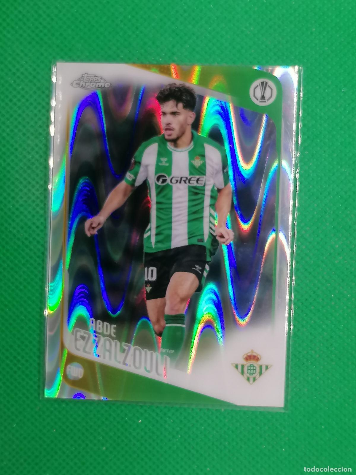 Fu&szlig;ball-Sticker: 149 ABDE EZZALZOULI BETIS RAYWAVE ⚽ TOPPS CHROME UCC 25 26 2025 2026 ⚽