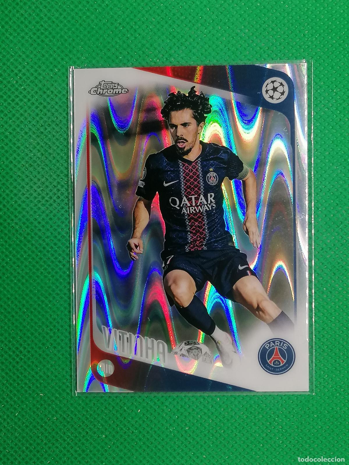 Cromos de Futebol: 46 VITINHA PARIS PSG RAYWAVE ⚽ TOPPS CHROME UCC 25 26 2025 2026 ⚽