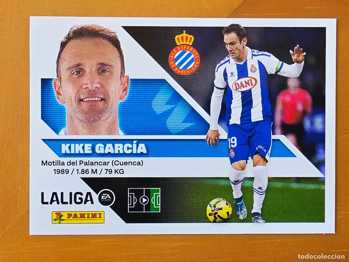 Cromos de Futebol: 19 Kike Garc&iacute;a, RCD Espanyol, Panini Ediciones Liga Este 2026 2027 26 27 sin pegar
