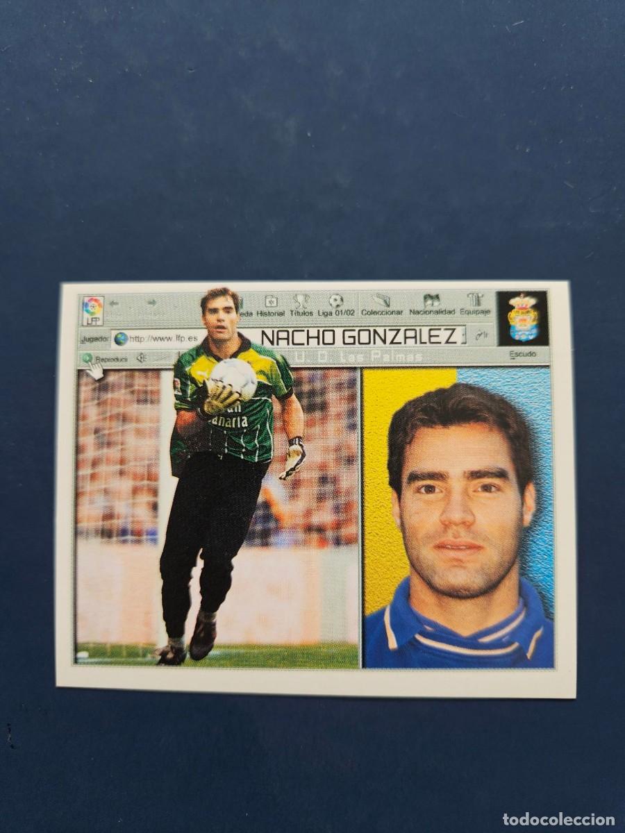 Cromos de Futebol: NACHO GONZALEZ LAS PALMAS LIGA ESTE 01 02 2001 2002 SIN PEGAR NUNCA PEGADO