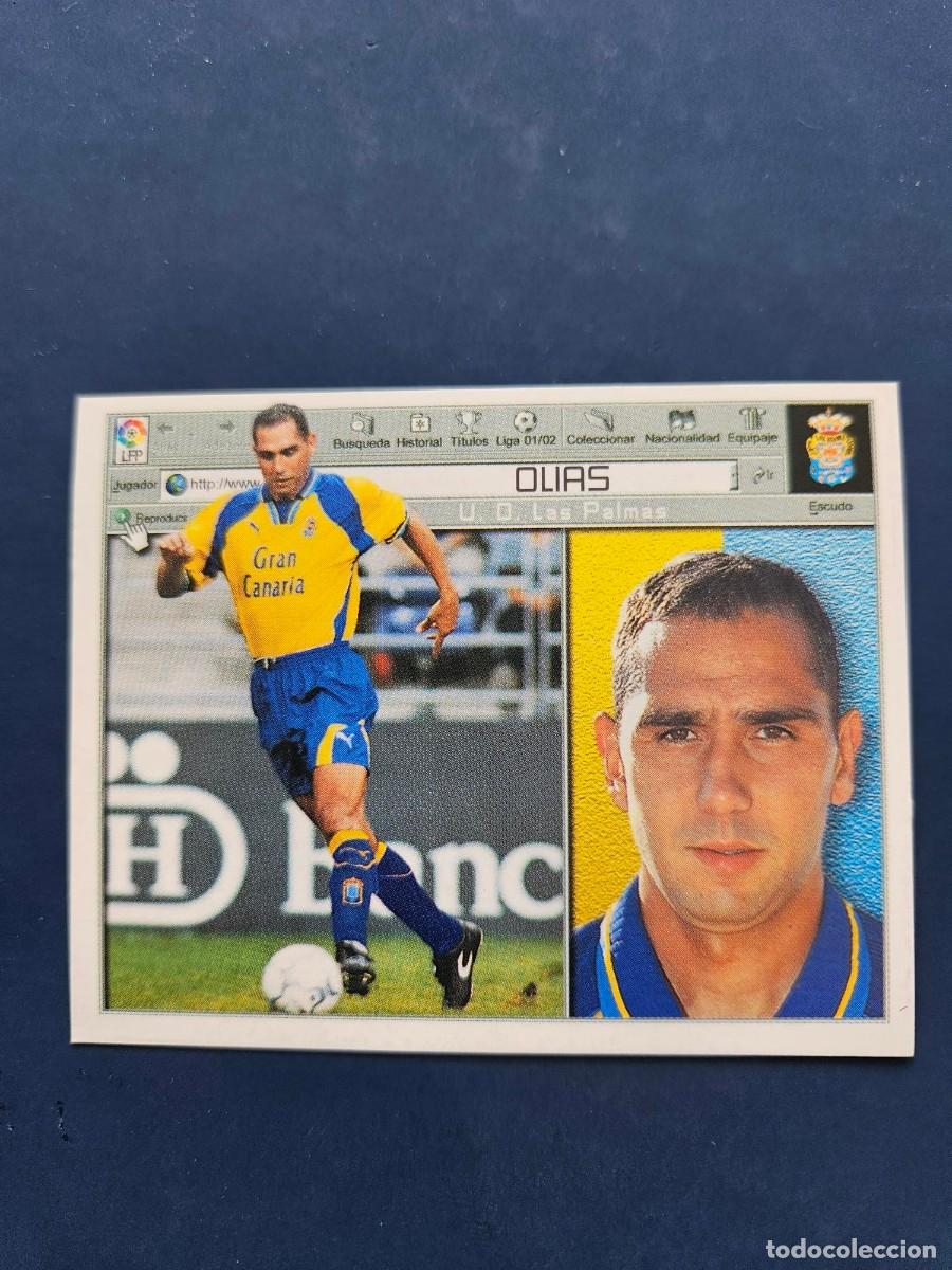 Cromos de Futebol: OLIAS LAS PALMAS LIGA ESTE 01 02 2001 2002 SIN PEGAR NUNCA PEGADO