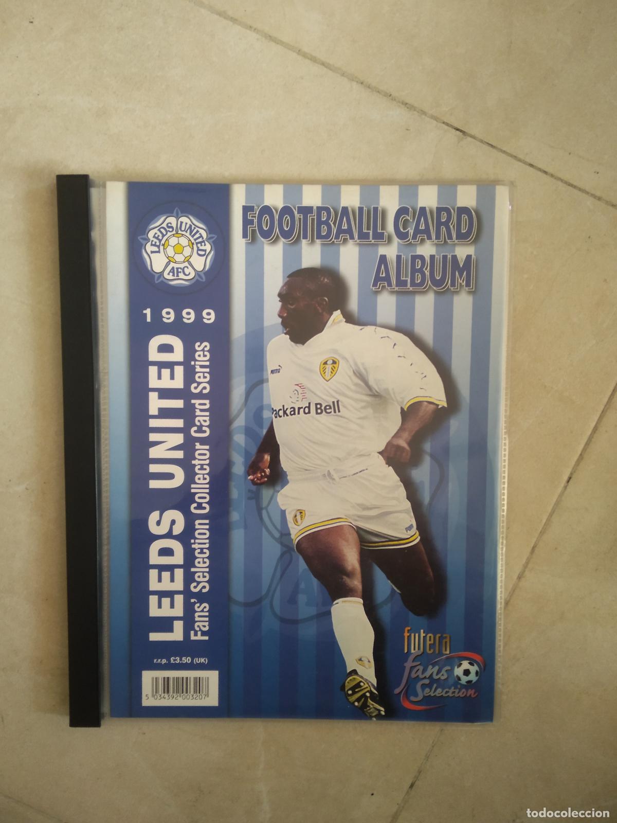 Fu&szlig;ball-Sticker: ALBUM VACIO CROMO FUTBOL COLECCION OFICIAL LEEDS UNITED 1999 FUTERA