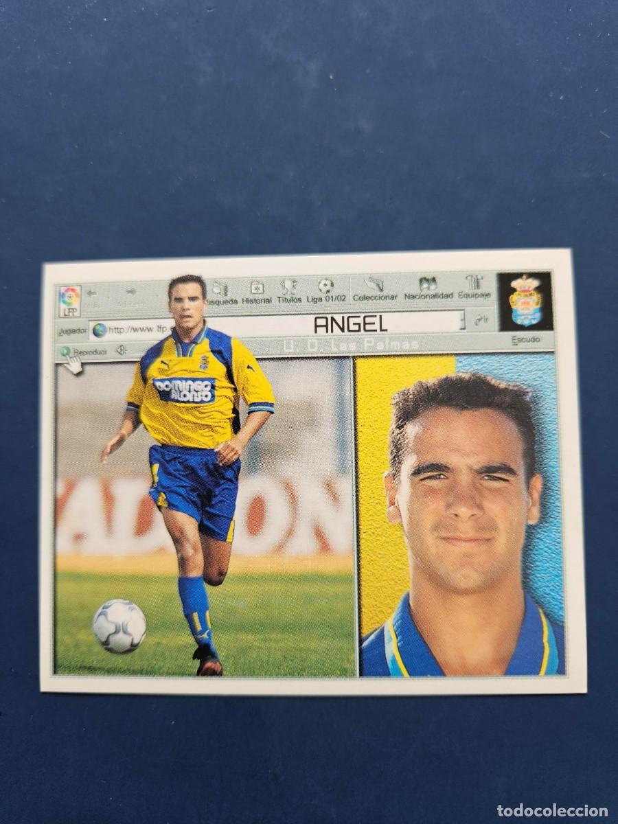 Cromos de f&uacute;tbol: ANGEL LAS PALMAS LIGA ESTE 01 02 2001 2002 SIN PEGAR NUNCA PEGADO