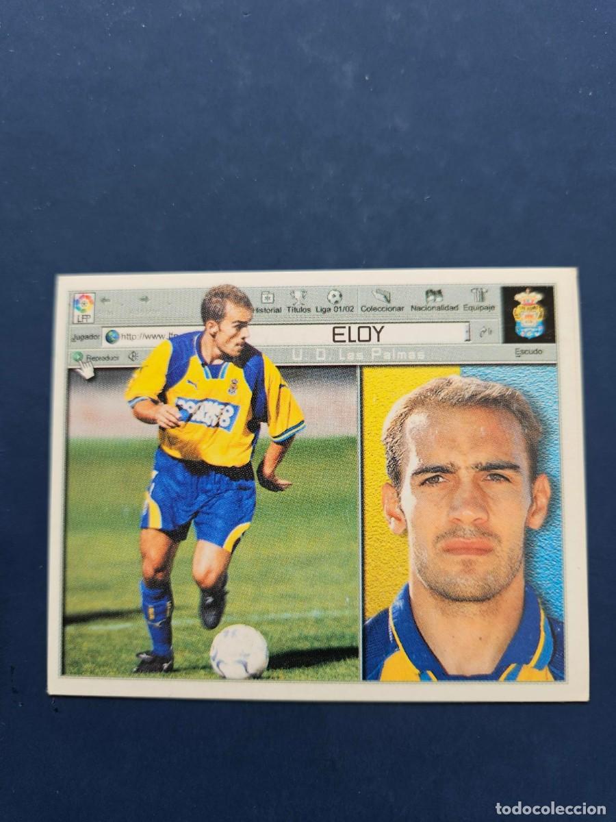 Cromos de f&uacute;tbol: ELOY LAS PALMAS LIGA ESTE 01 02 2001 2002 SIN PEGAR NUNCA PEGADO