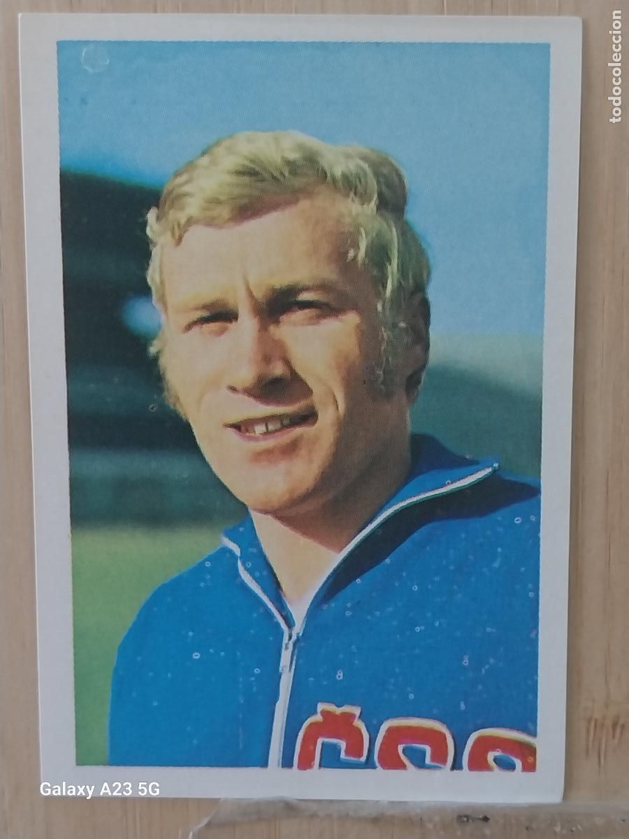 Cromos de f&uacute;tbol: PIVARNIK CHECOSLOVQUIA A&Ntilde;O 1970 ASES IX MUNDIAL ED FHER CROMO SIN PEGAR NUNCA ORIGINAL