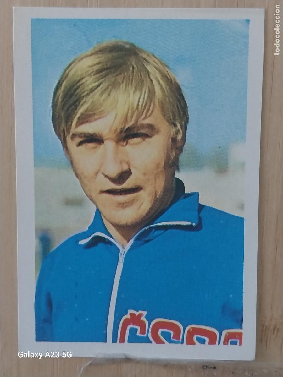 Cromos de f&uacute;tbol: PETRAS CHECOSLOVQUIA A&Ntilde;O 1970 ASES IX MUNDIAL MEXICO ED FHER CROMO SIN PEGAR NUNCA ORIGINAL